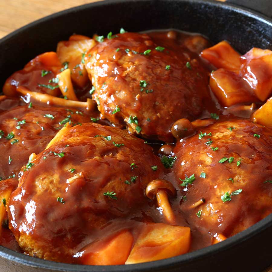 Stewed Hamburg – IRIS USA