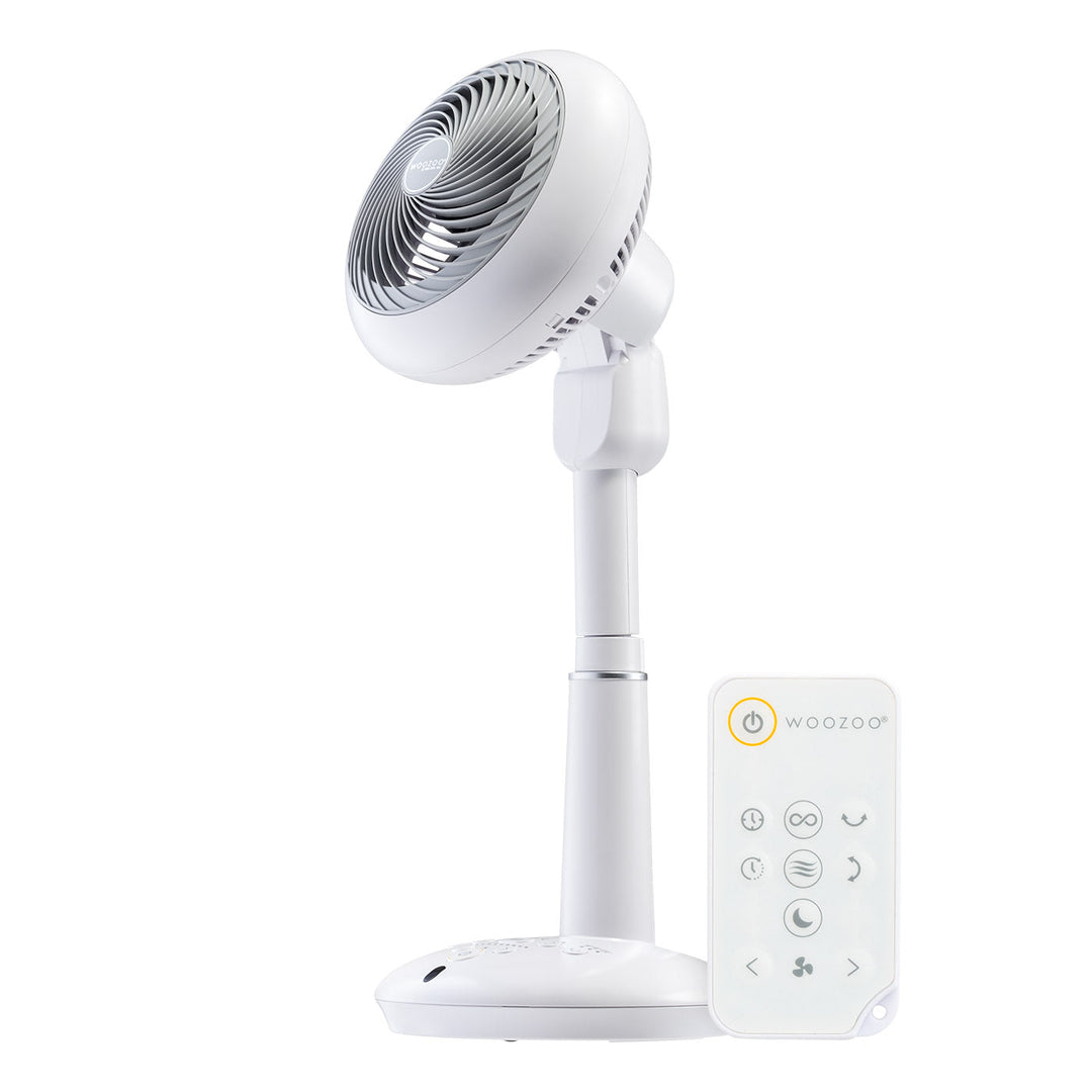 WOOZOO® SD15T - 360 Oscillating Pedestal Standing Fan - IRIS USA, Inc.