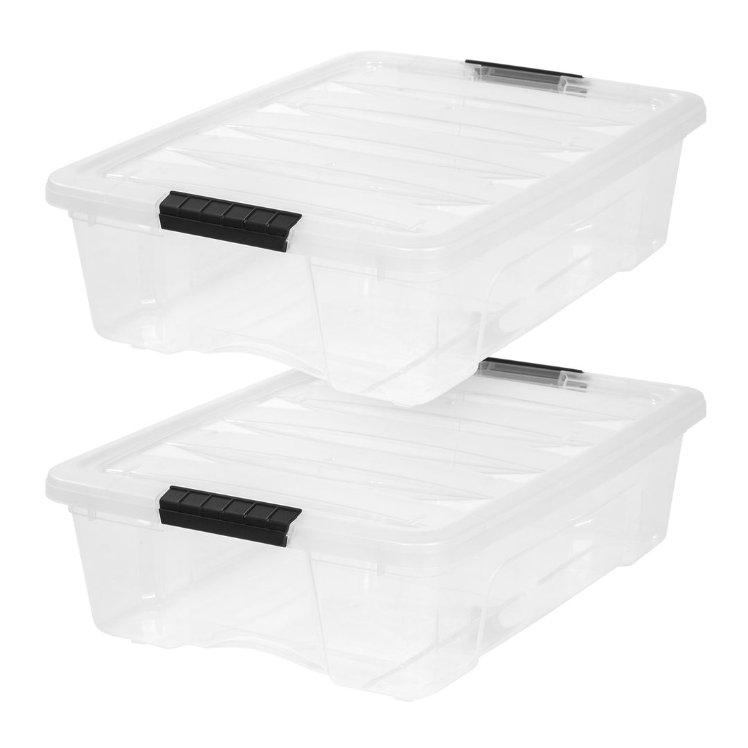 Stack & Pull® Storage Box - 27 QT - IRIS USA