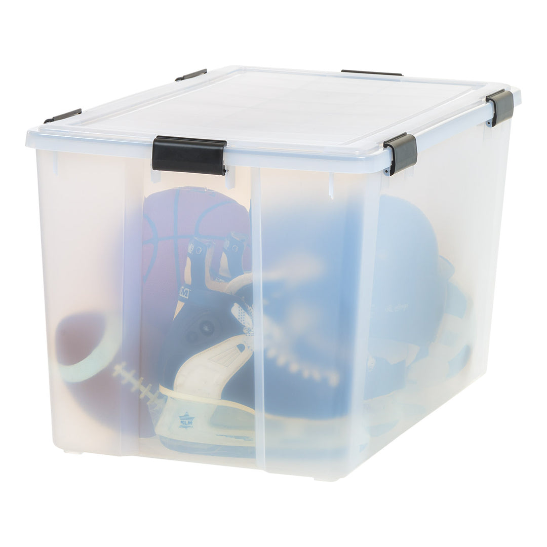 WeatherPro™ XL 156 Qt Storage Box - Clear - IRIS USA, Inc.