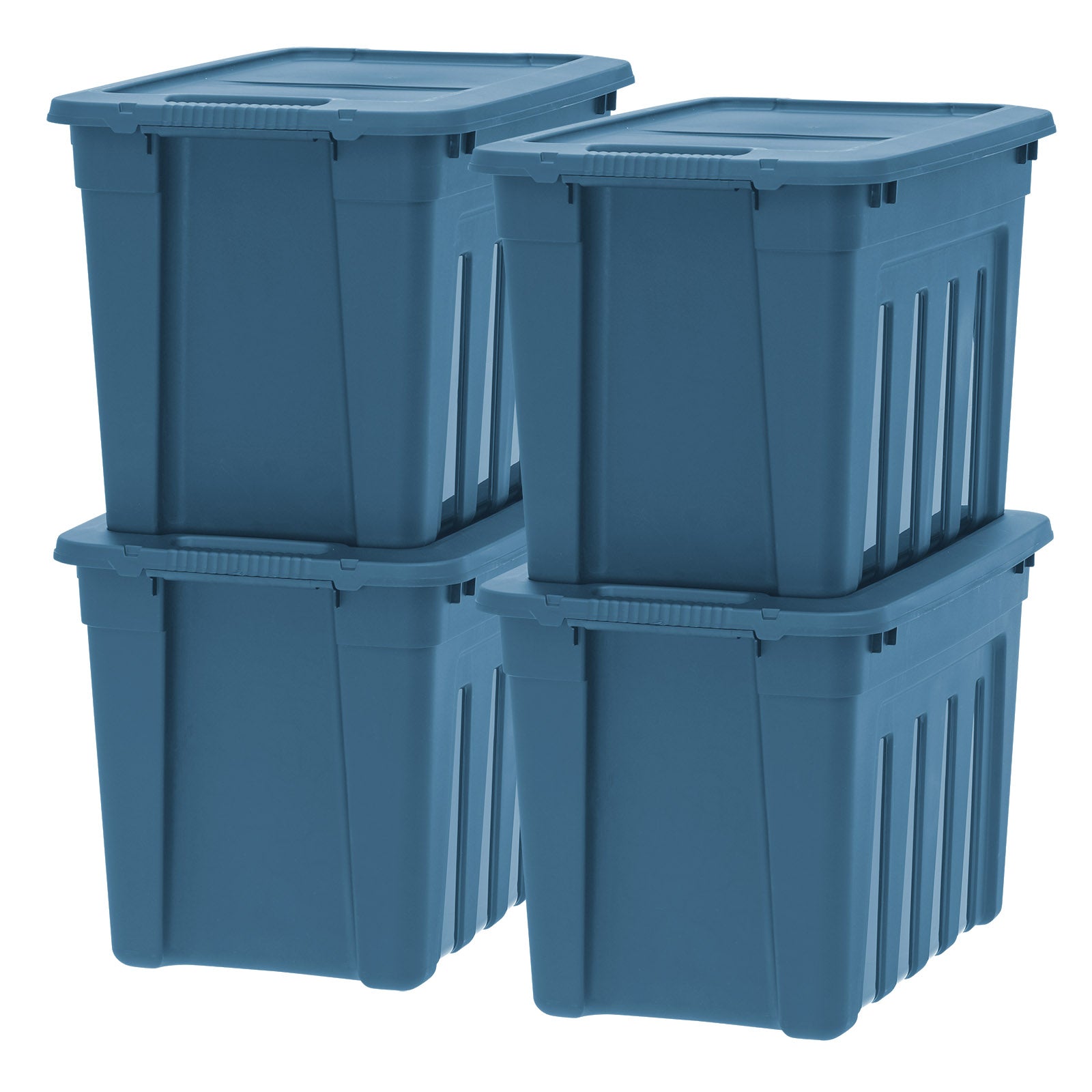 93Qt. Eco-Friendly Heavy Duty Totes for Storage with Easy-Grip