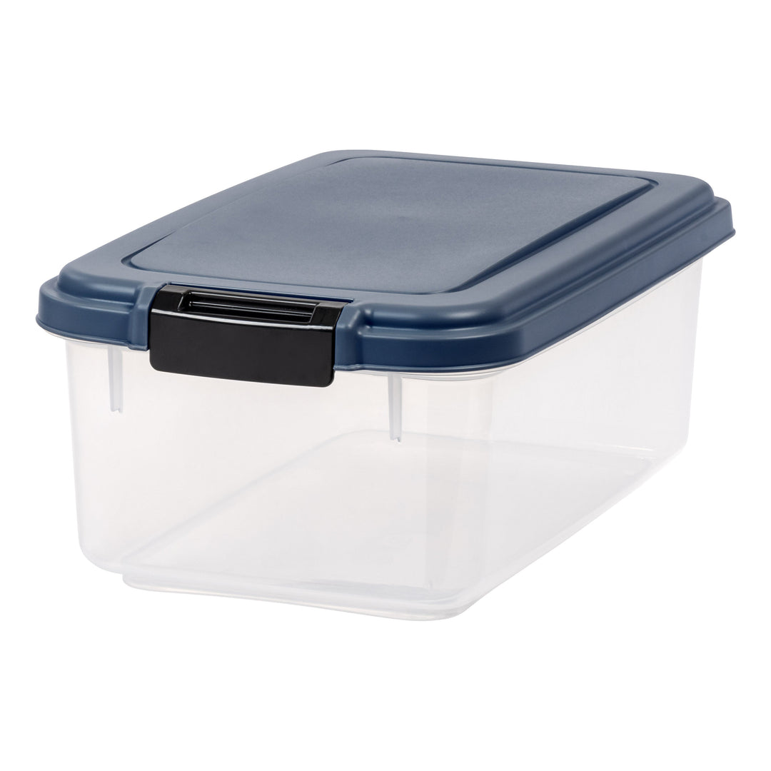 14.8 Quart  Airtight Pet Food Container, Navy - IRIS USA, Inc.