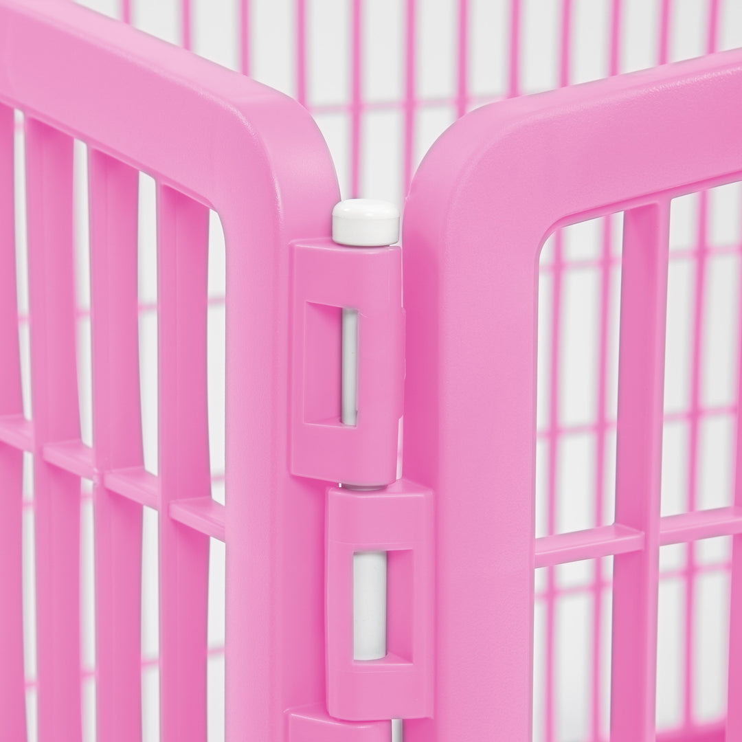 24-inch Pet Playpen - Add-On - image 4#color_pink