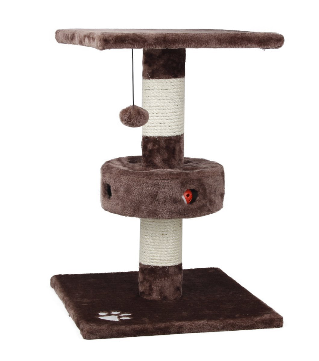 Cat Tree - 2 Tier - Brown - image 1#color_brown