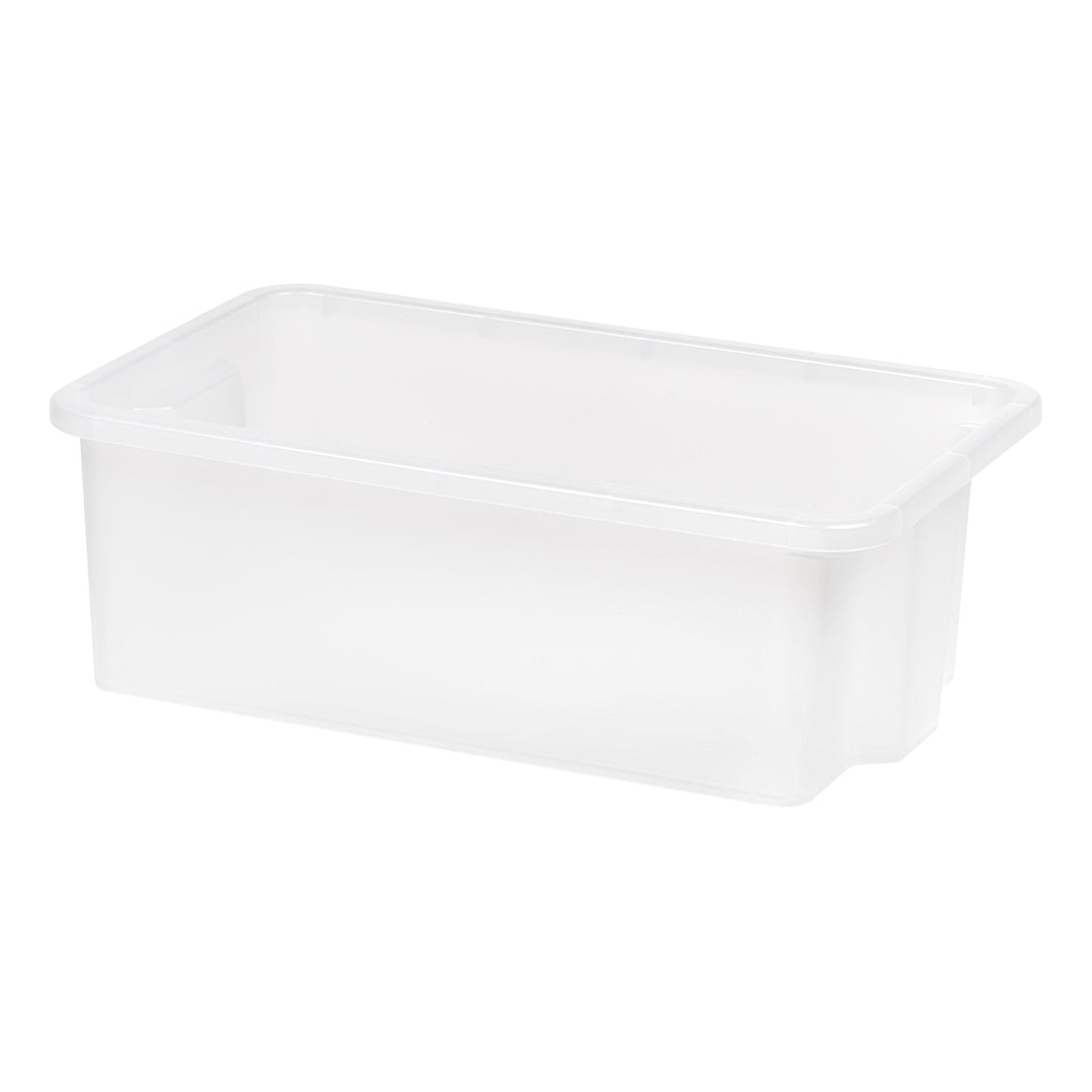 Small Stacking Storage Tray, 12 Pack, Clear - IRIS USA, Inc.
