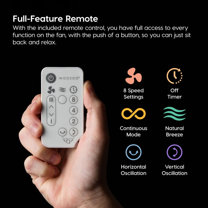 WOOZOO® SDS15T - Multi Oscillation DC Motor Remote - IRIS USA, Inc.