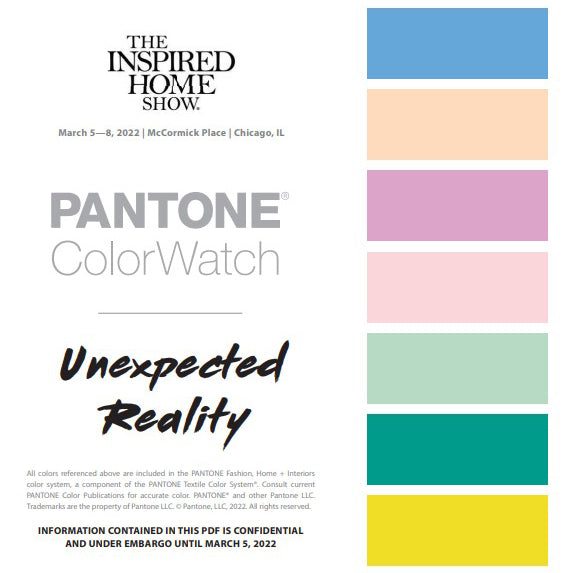 WOOZOO®: Unexpected Reality - Pantone ColorWatch 2022