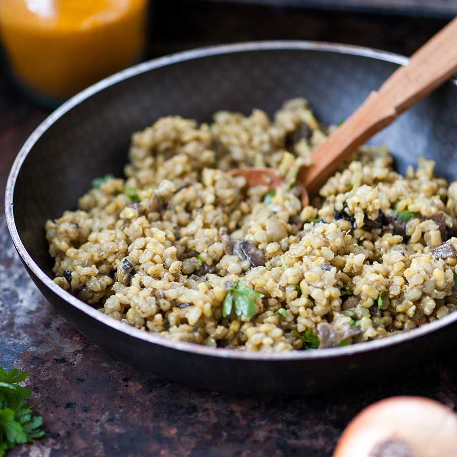 Brown Rice Risotto