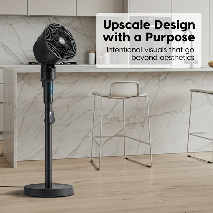 WOOZOO® Pedestal Standing Fan with 5.9" 3-Wing Blade