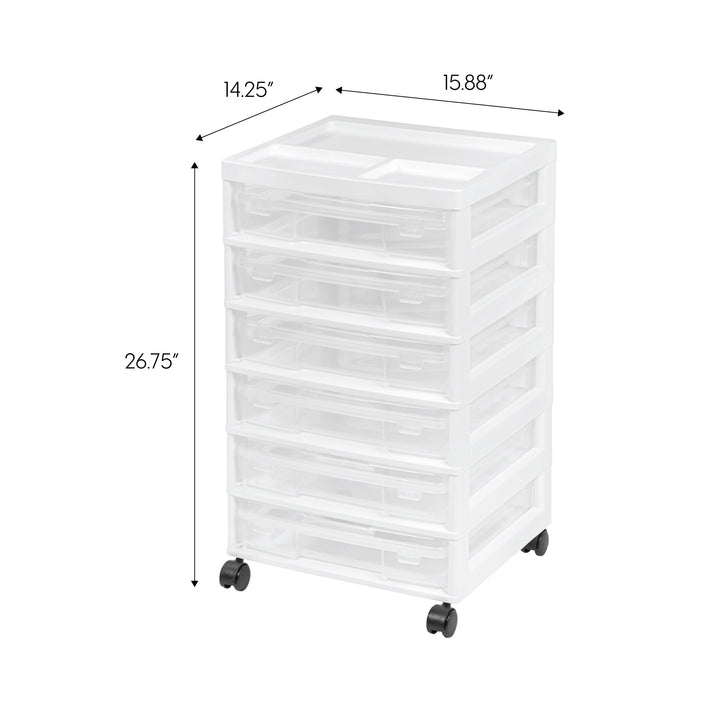 Craft Organizer and Storage, Rolling Storage Cart - IRIS USA, Inc.