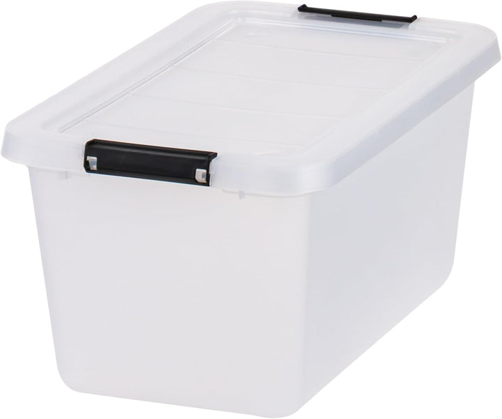 13 Quart Craft Storage Bins with Latching Lids (6-pack)