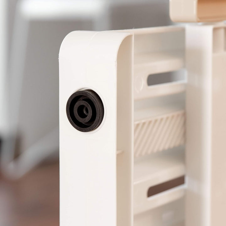 24"-39" Adjustable Indoor Pet Barrier, 2-Pack, White - IRIS USA