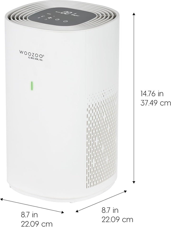 Air Purifier for Medium Rooms, H13 True HEPA with Carbon Filter, 4 Speeds, Auto &amp; Sleep Mode, Air Quality Sensor, 1104 ft² Coverage, Energy Star &amp; CARB Certified