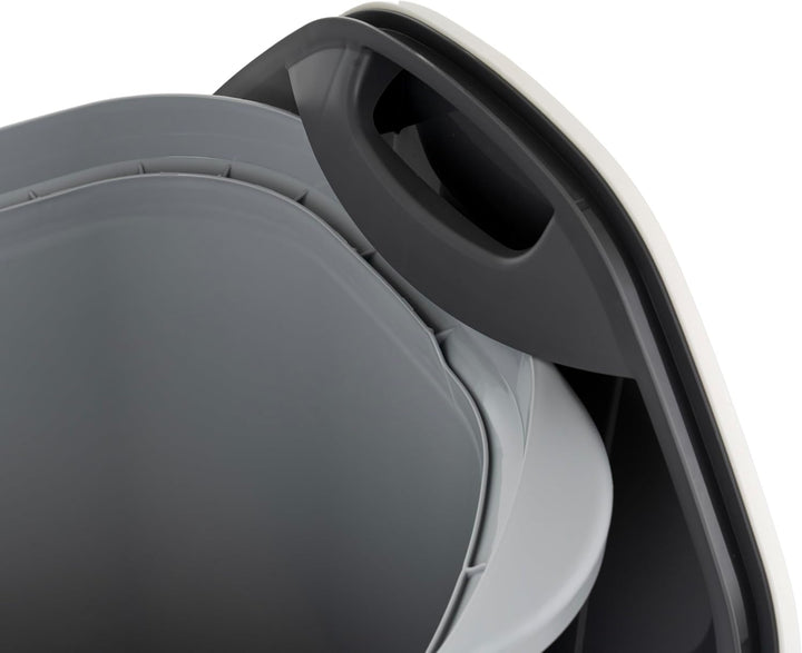 Pet Food Storage Container 25 lbs, Premium 60% Improved Airtight Seal with Air Valve, 2 Cup Scoop, Removable Wheels, Easy to Open - IRIS USA