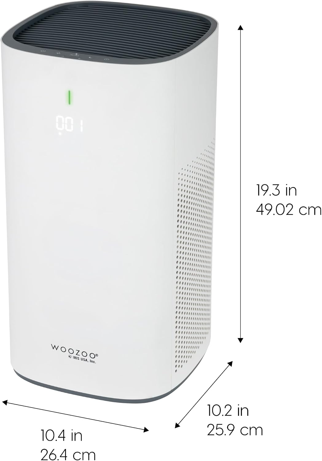 Air Purifier for Large Rooms, H13 True HEPA with Carbon Filter, 4 Speeds, Auto &amp; Sleep Mode, Air Quality Sensor, 1413 ft² Coverage, Energy Star &amp; CARB Certified