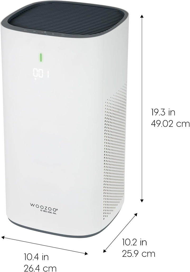 Air Purifier for Large Rooms, H13 True HEPA with Carbon Filter, 4 Speeds, Auto &amp; Sleep Mode, Air Quality Sensor, 1413 ft² Coverage, Energy Star &amp; CARB Certified