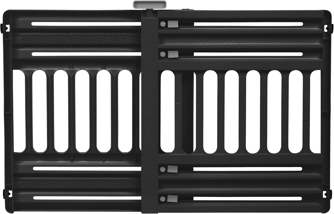 24"-39" Adjustable Indoor Pet Barrier Black - IRIS USA