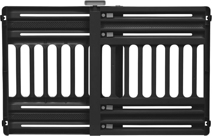 24"-39" Adjustable Indoor Pet Barrier Black - IRIS USA