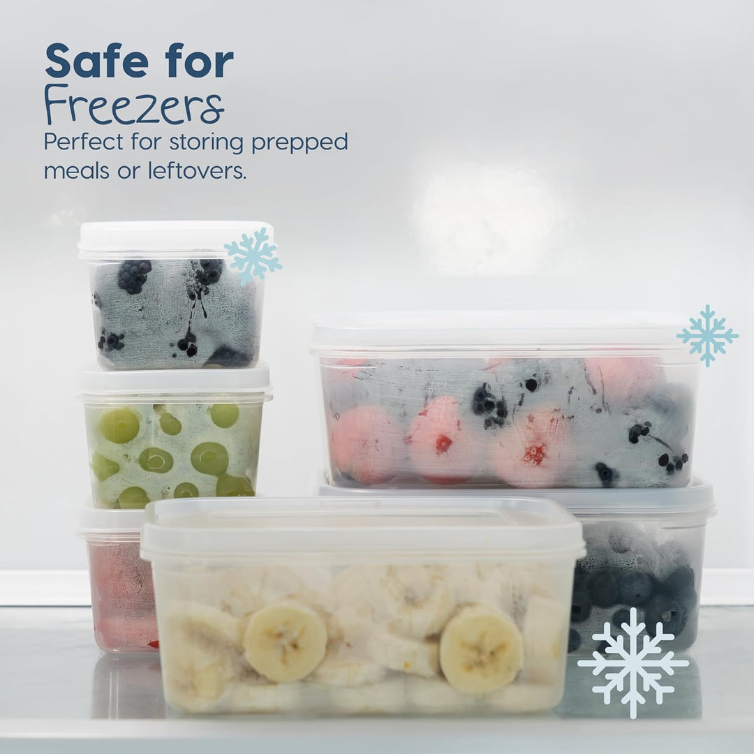 Meal Prep Containers 12oz + 45oz Combo Set, 22 Food Storage Containers With Lids