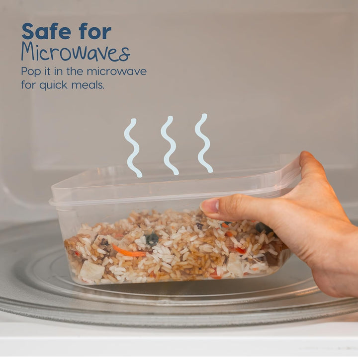 Meal Prep Containers 12oz + 45oz Combo Set, 22 Food Storage Containers With Lids