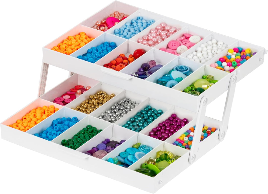 2 Tier Drawer Organizer Expandable, Multi Level Smart Drawer Organizer with Dividers - IRIS USA