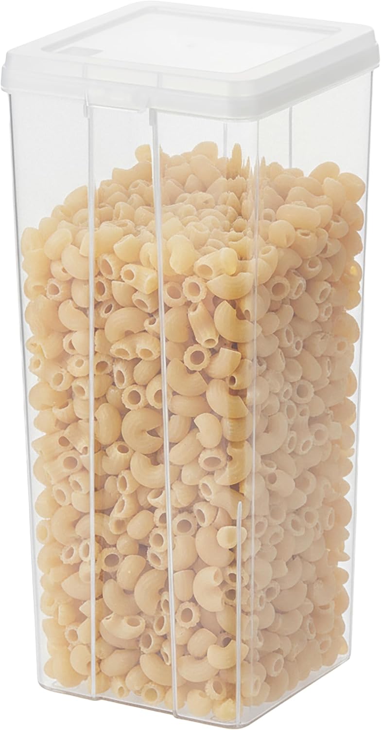 Food Storage Containers with Flip-Top Lid, 3.9 Qt - 4 Pack - IRIS USA