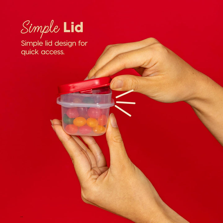 Meal Prep Containers 12/8/3 Oz Combo Set, 12 Food Storage Containers with Lids