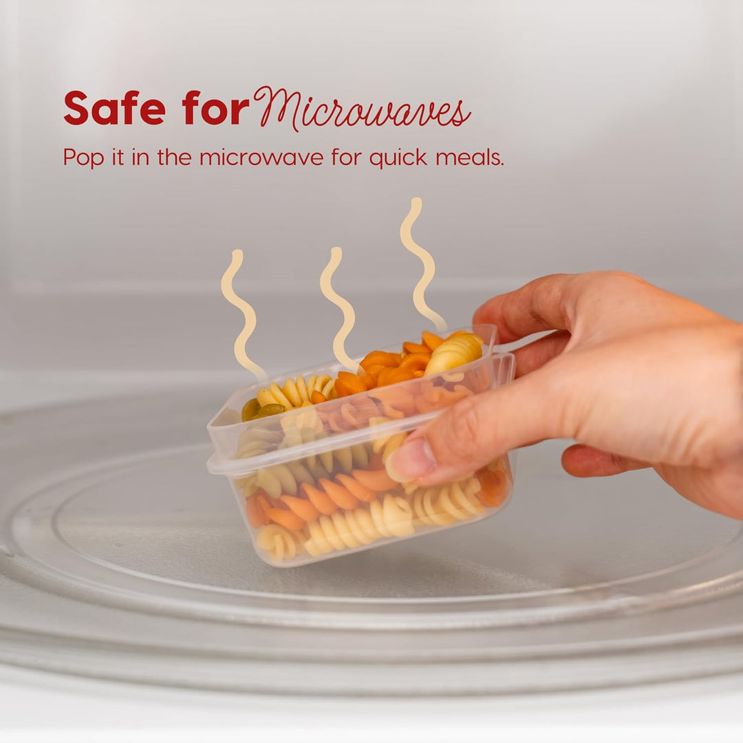 Meal Prep Containers 12/8/3 Oz Combo Set, 12 Food Storage Containers with Lids