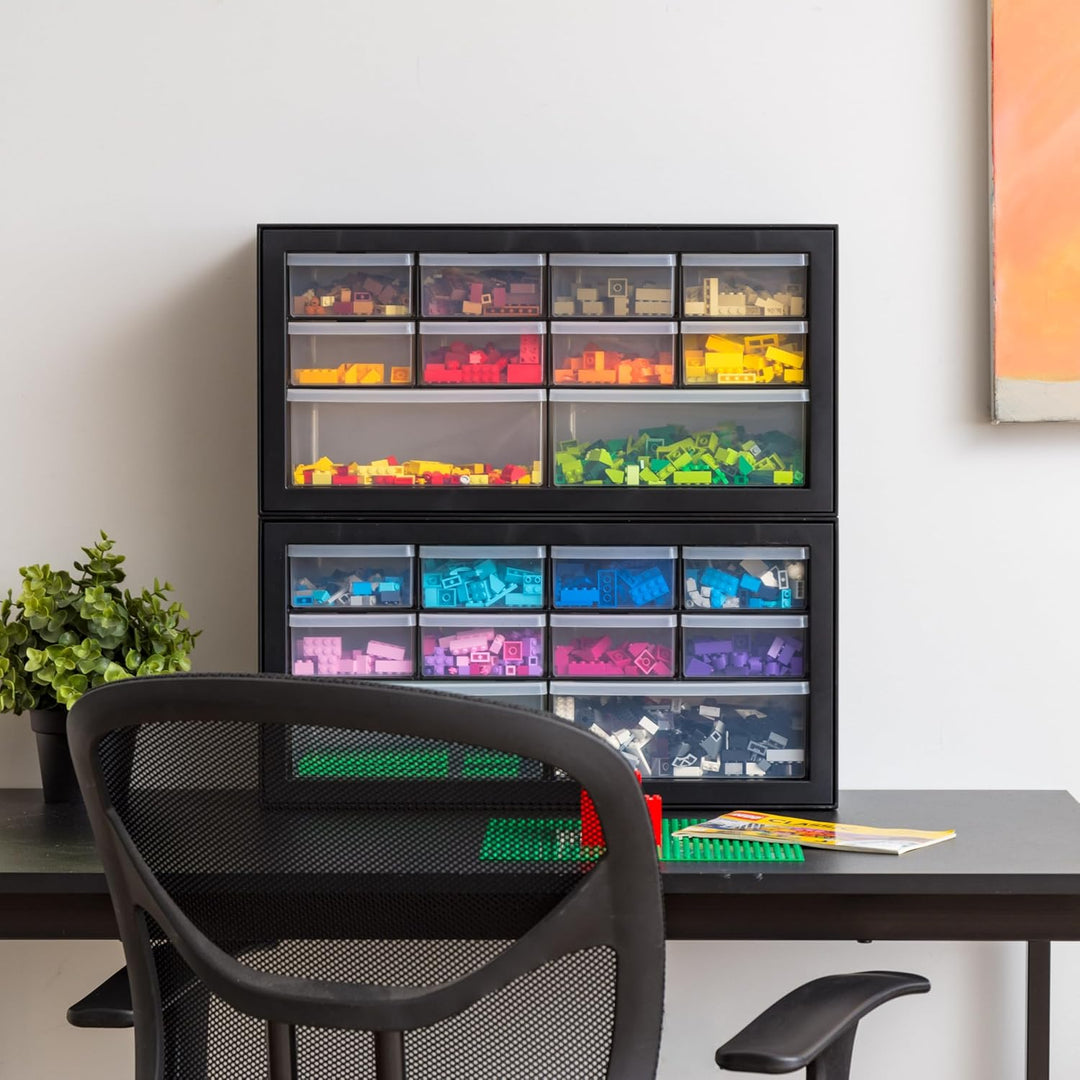 10-Drawer Parts Organizer (2 Pack)