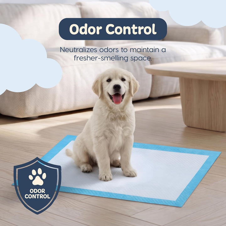 IRIS USA Neat-N-Dry Pee Pads for Dogs, 28"x 34", 40 Count