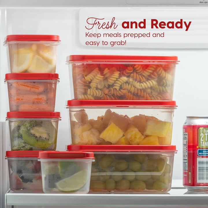 Meal Prep Containers 12oz + 45oz Combo Set, 22 Food Storage Containers with Lids