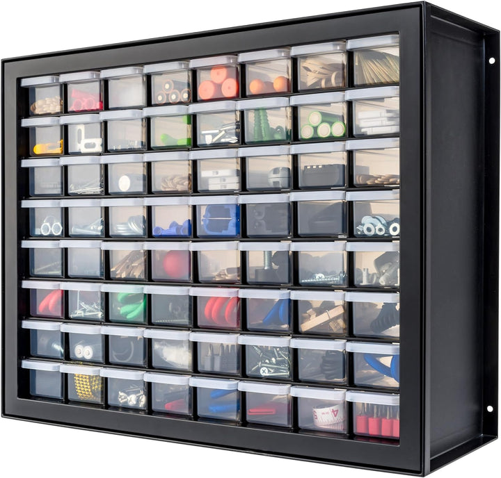 Drawer Parts Cabinet - 64 Drawer - IRIS USA