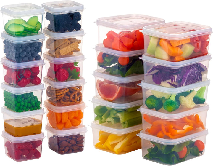 Meal Prep Containers 12oz + 45oz Combo Set, 22 Food Storage Containers With Lids
