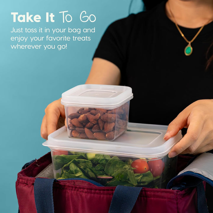 Meal Prep Containers 12oz + 45oz Combo Set, 22 Food Storage Containers With Lids