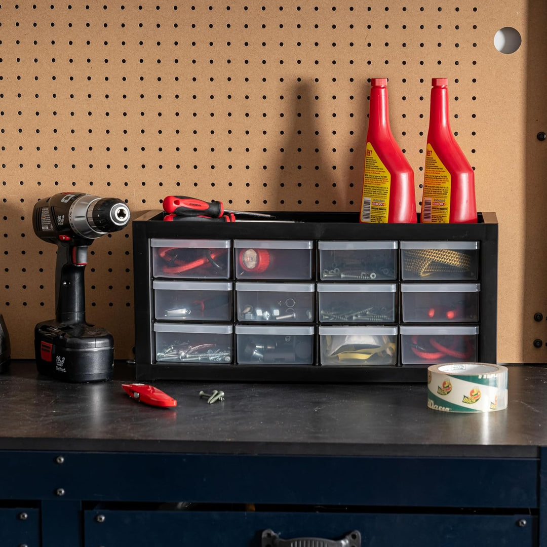 12-Drawer Desk Storage Organizer - IRIS USA
