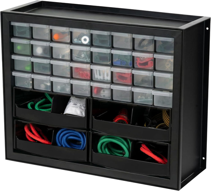 32-Drawer Organizer with 4 Bins and Dividers - IRIS USA