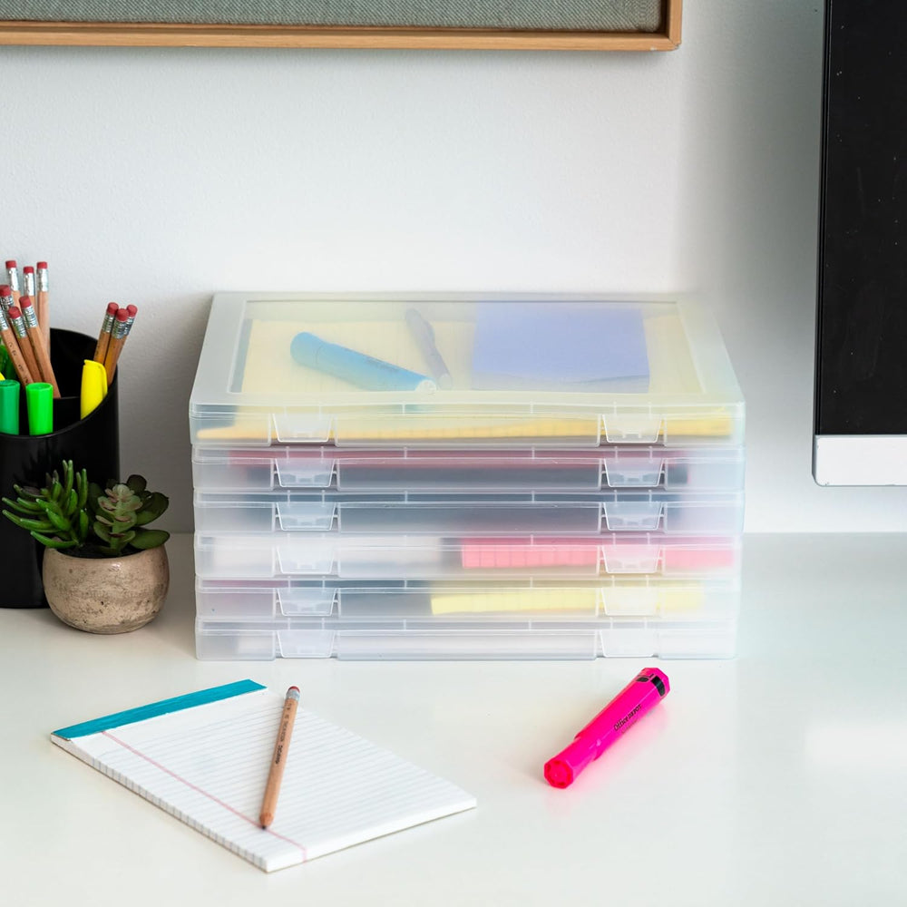 6-Pack A4 File Box Paper Cases - IRIS USA