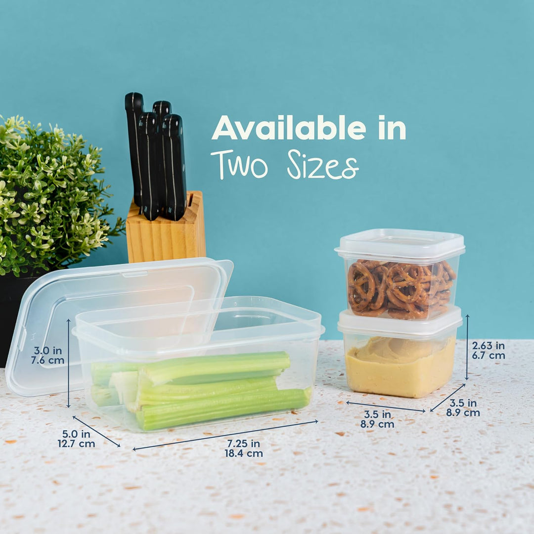 Meal Prep Containers 12oz + 45oz Combo Set, 22 Food Storage Containers With Lids