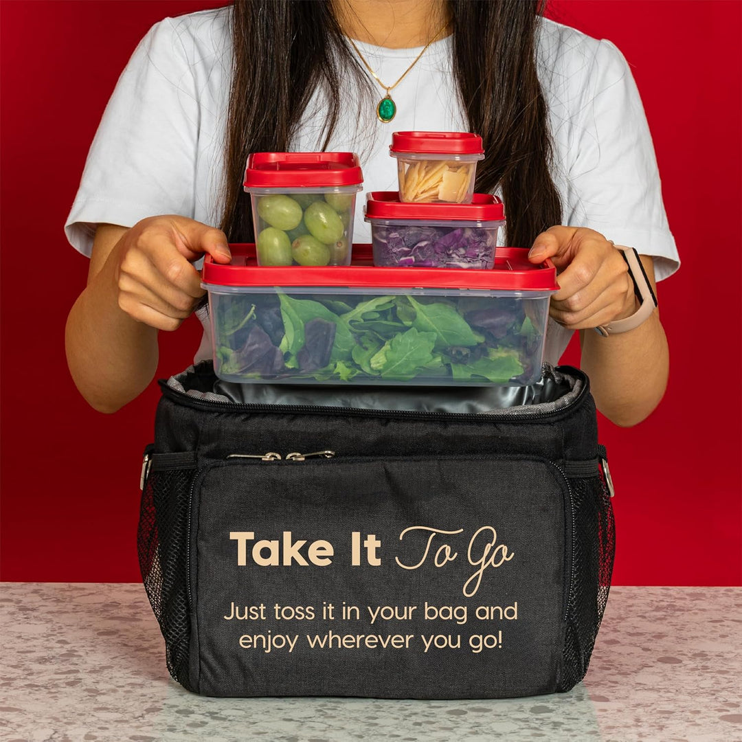 Meal Prep Containers Assorted Sizes Set, 17 Food Storage Containers With Lids