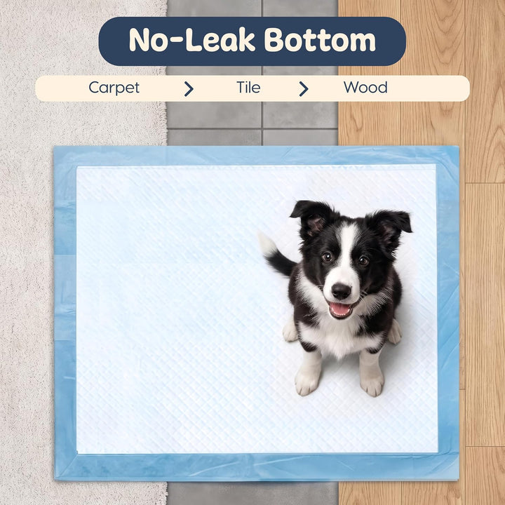 IRIS USA Neat-N-Dry Pee Pads for Dogs, 28"x 34", 40 Count