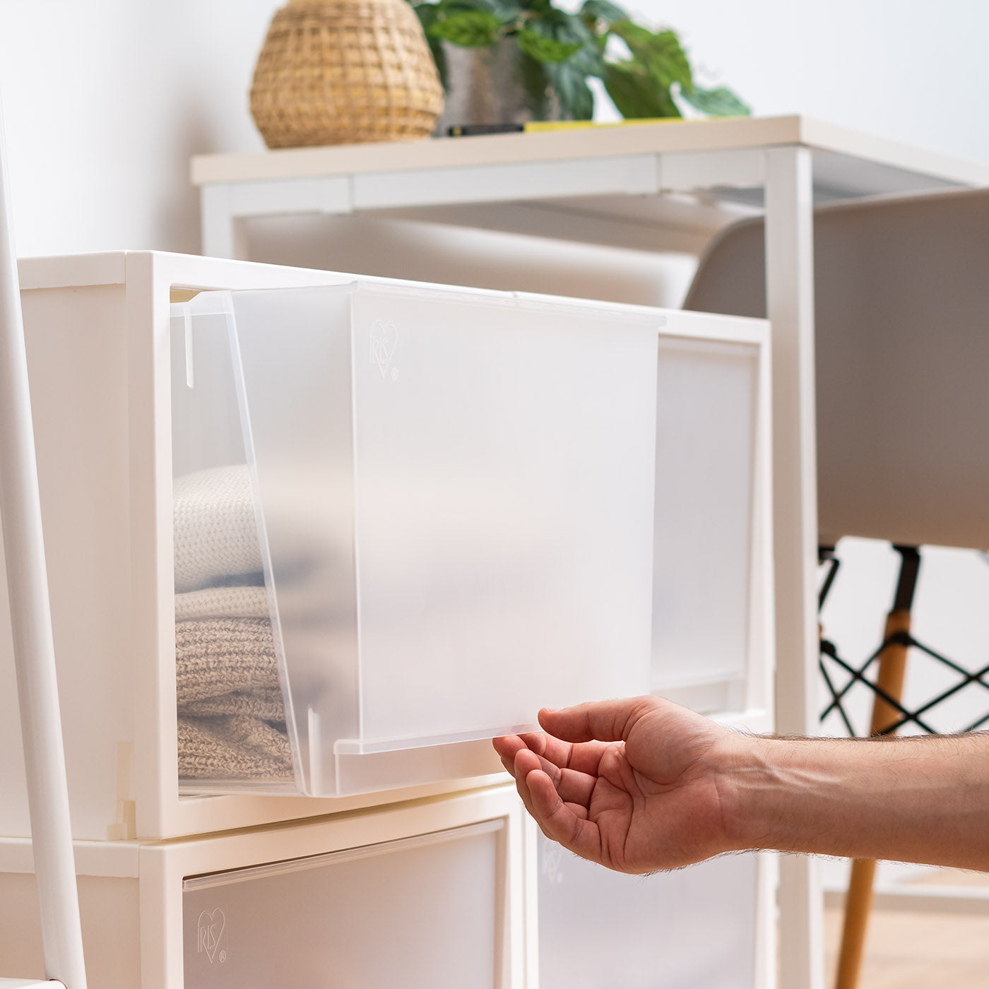 Deep Box Chest Drawer, 4 Pack – IRIS USA