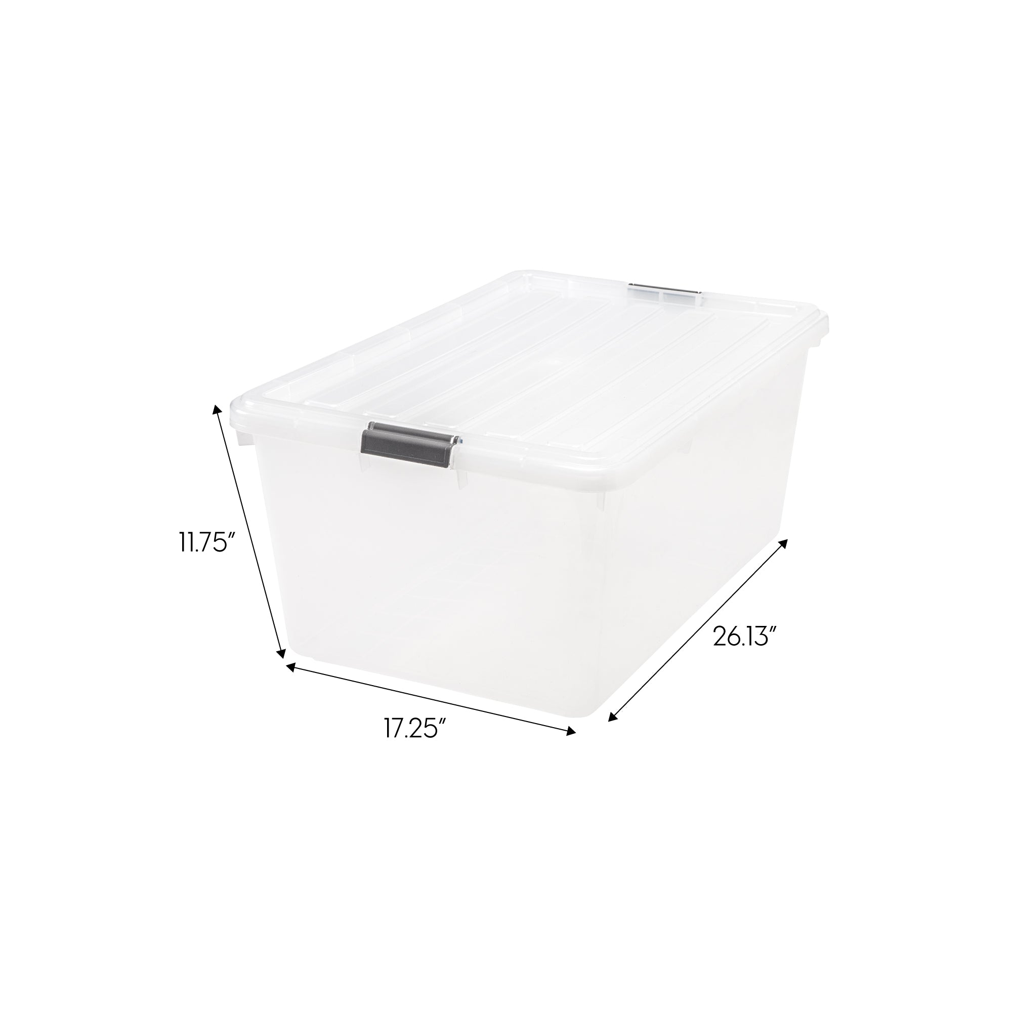 Buckle Down Storage Box - 68 QT 5 Pack – IRIS USA