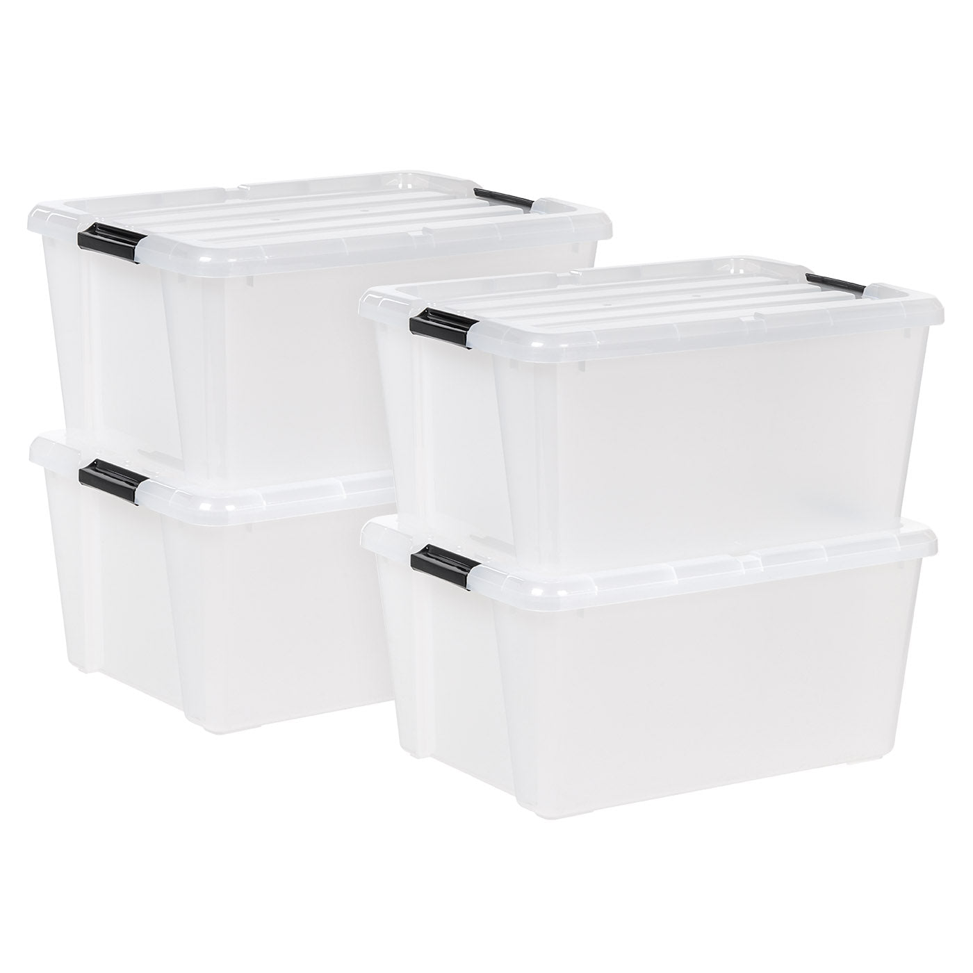 45 Quart Buckle Down Storage Box – IRIS USA