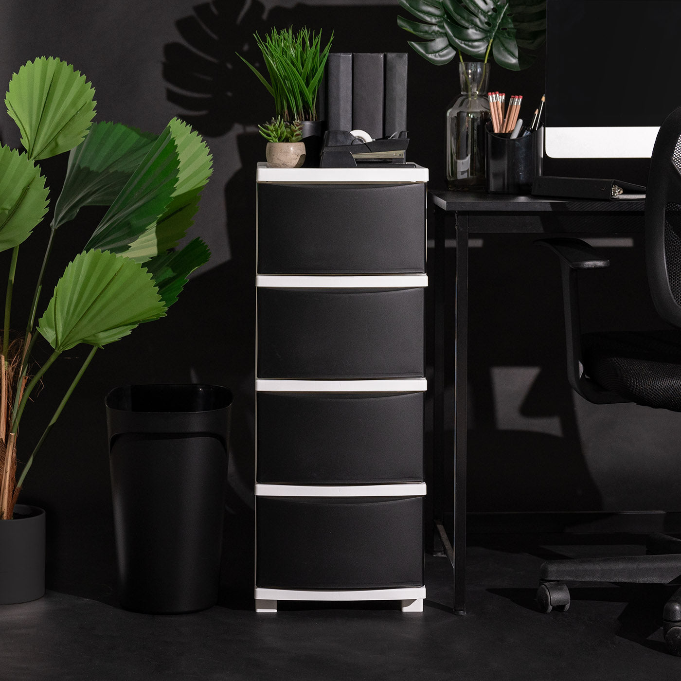 4 Slim Drawer Storage – IRIS USA