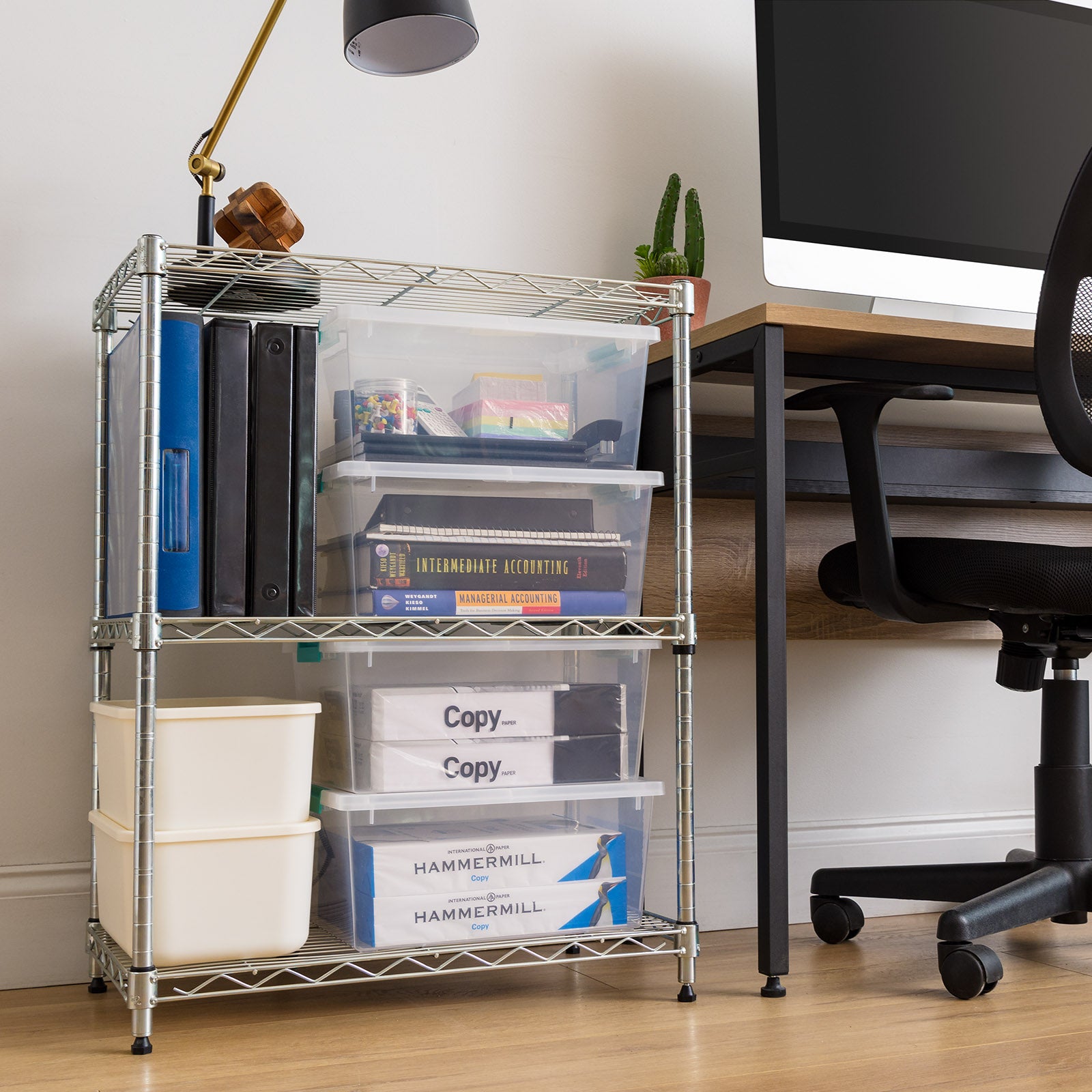 Large Deep Clip Box 4 Pack – IRIS USA