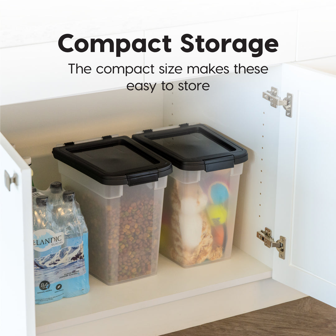 Airtight Dog Food Storage Container 2 pack, Up to 10 lbs