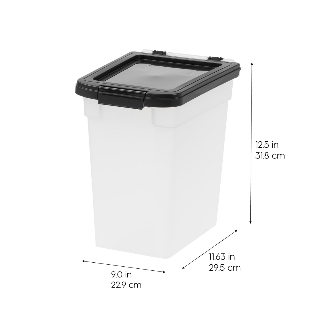 Airtight Dog Food Storage Container 2 pack, Up to 10 lbs