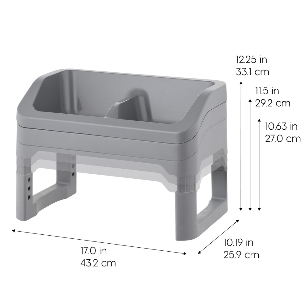 Height Adjustable Elevated Feeder - IRIS USA