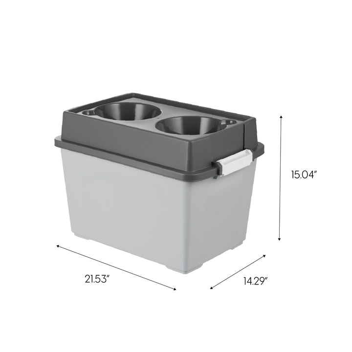 Elevated Feeder with Airtight  Storage - Large