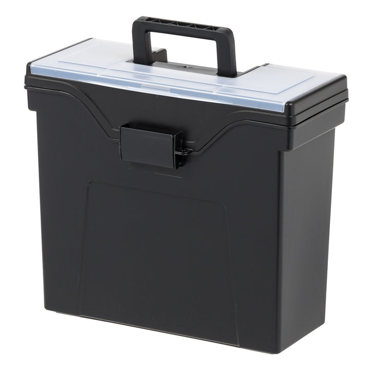 File Box with Lid File Organizer